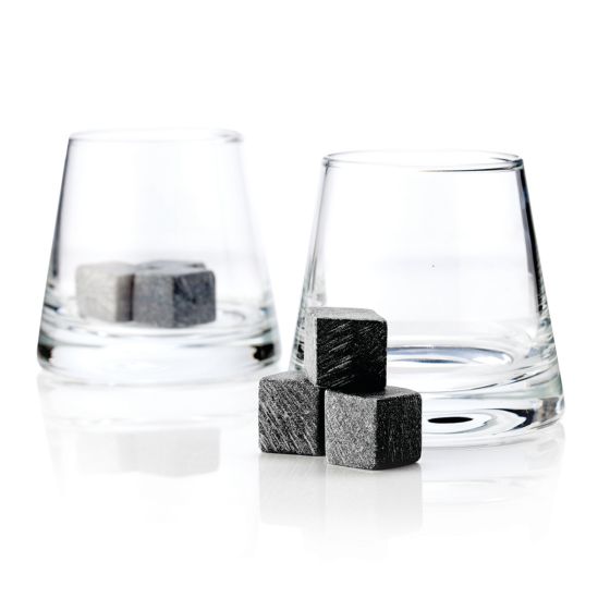 Glacier Rocks® Soapstone Cube and Tumbler