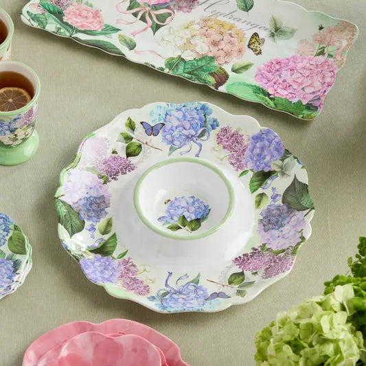 Garden Melamine Path Chip & Dip 14.5in