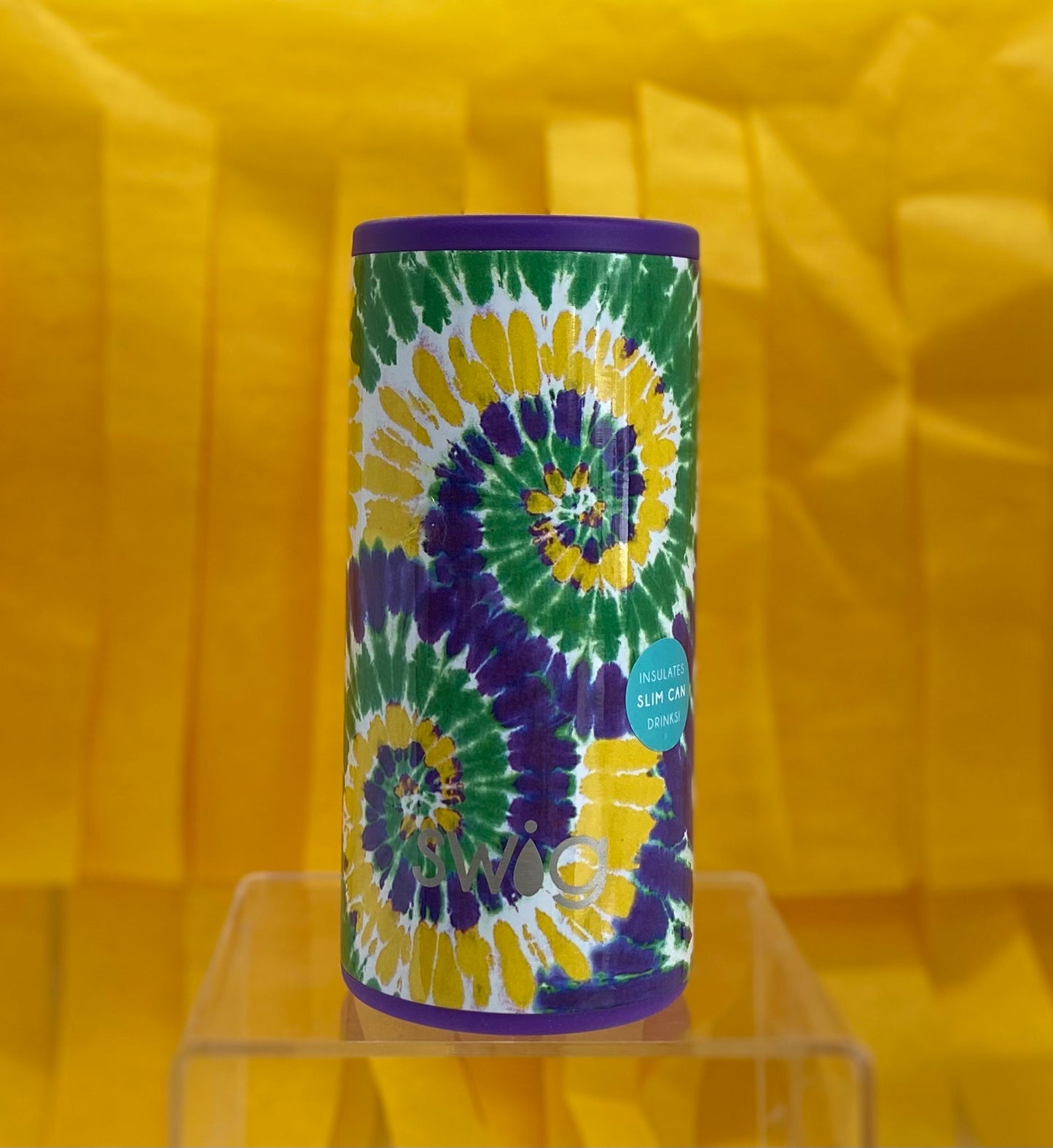 Mardi Gras Tie Dye - Swig