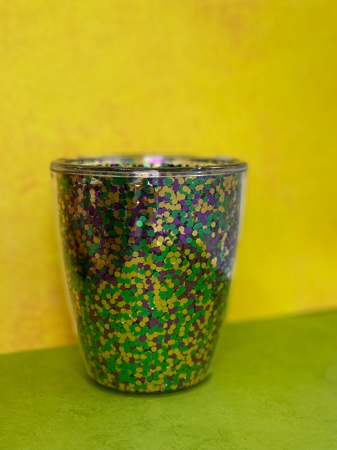 Acrylic Glitter Stemless Wine