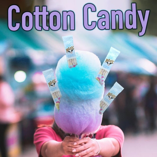 Cotton Candy Magic Straws