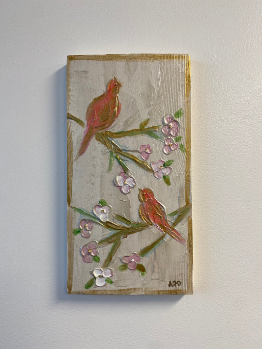 Red Bird Painting