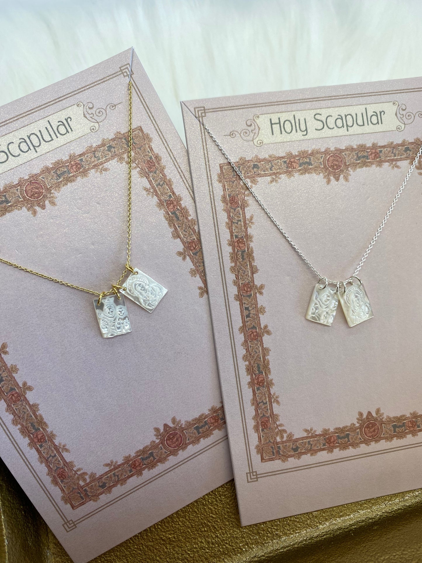 Holy Scapular Necklace