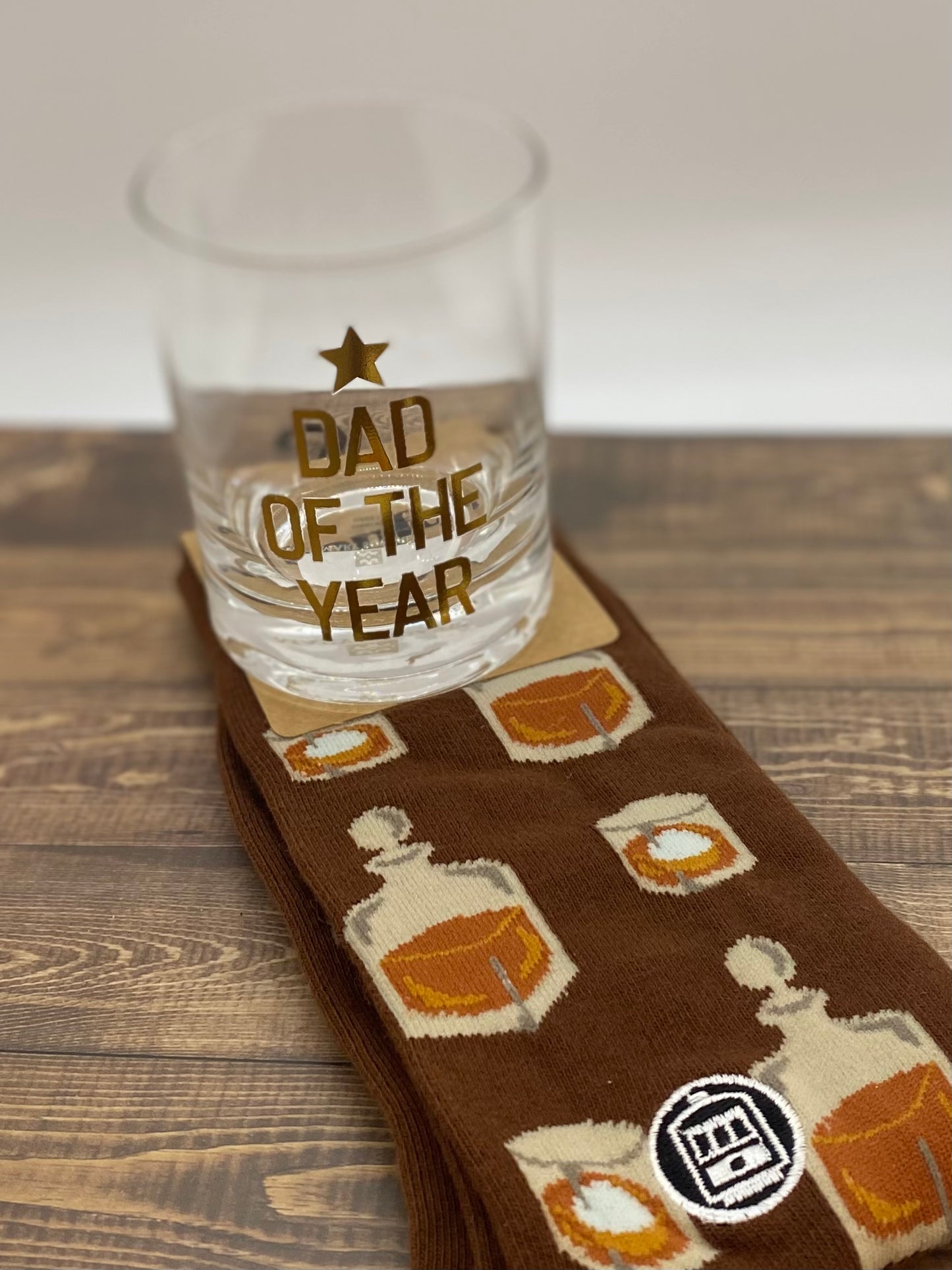 Dad of the Year Cocktail Glass