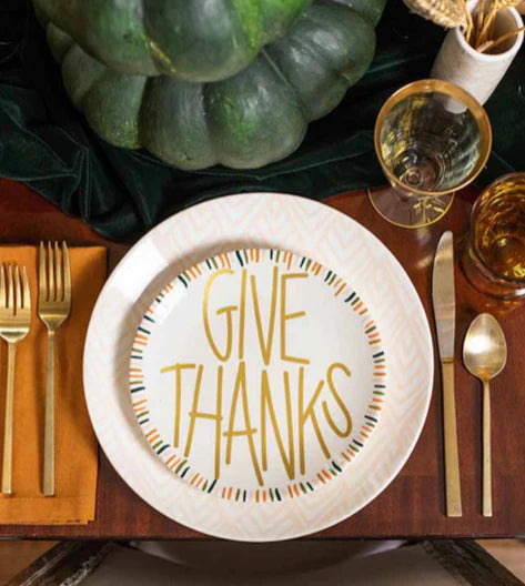 Dusk Give Thanks Plate