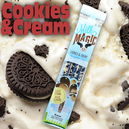 Cookies & Cream Magic Straws
