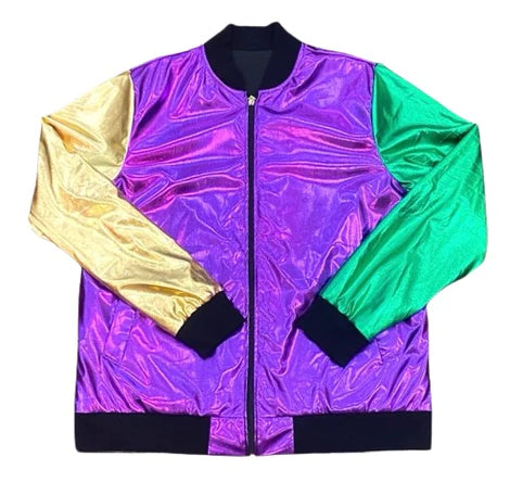 Mardi Gras Metallic Kids Jacket