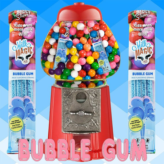 Bubble Gum Magic Straws