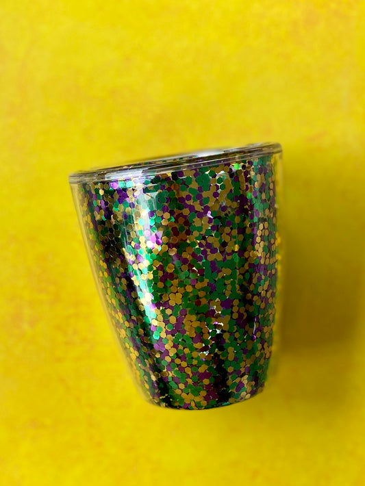 Acrylic Glitter Stemless Wine