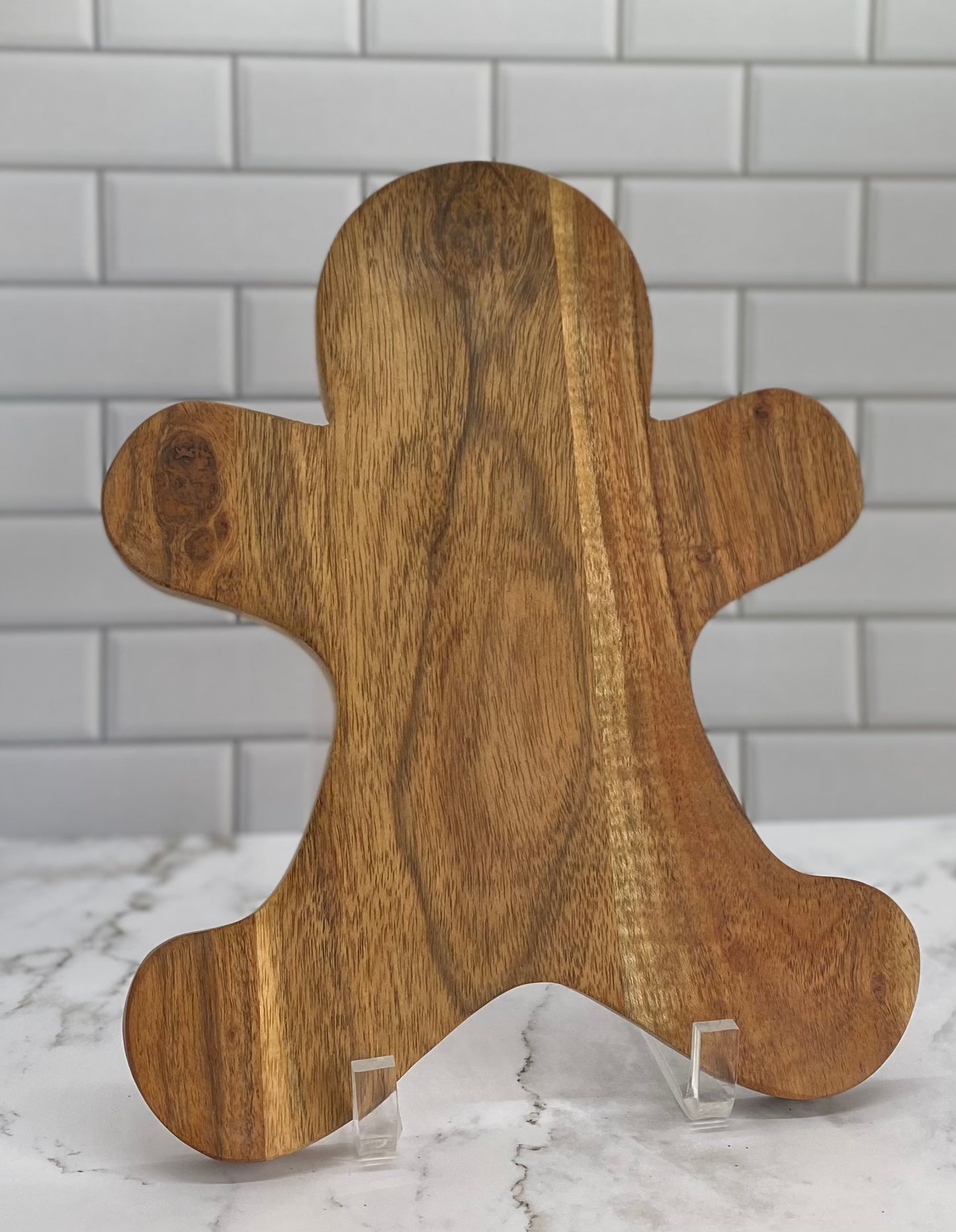 Gingerbread Man Shaped Serving Board