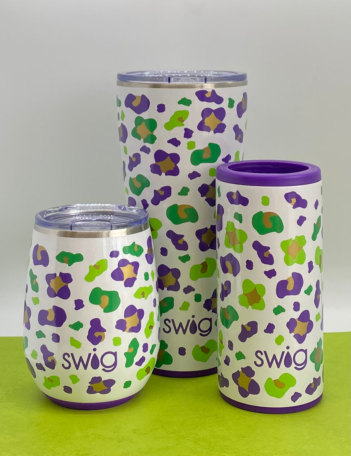 Mardi Grawl Leopard - Swig