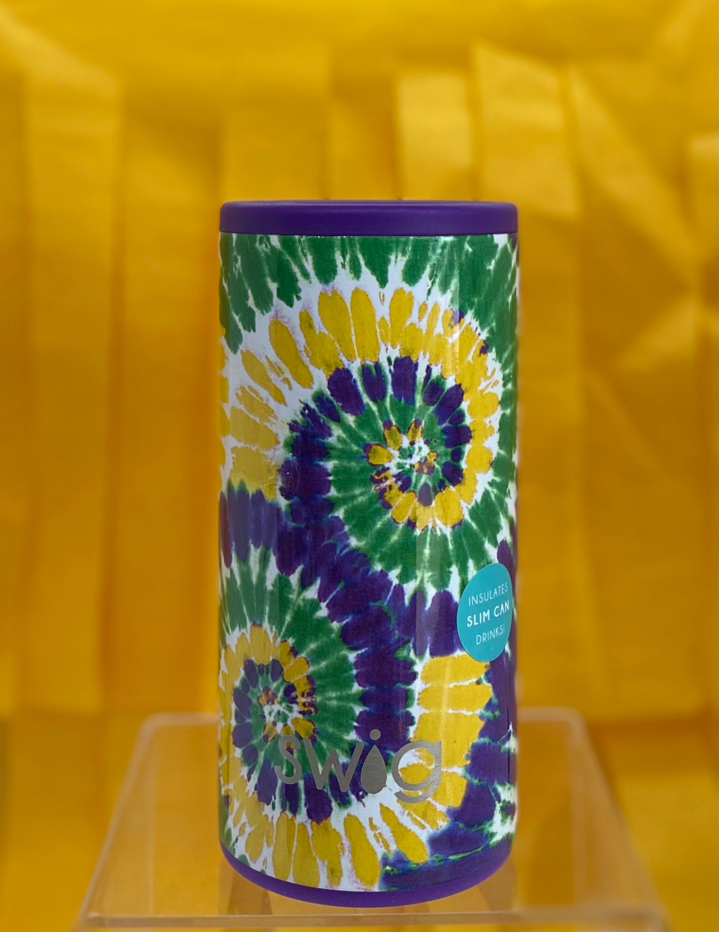 Mardi Gras Tie Dye - Swig