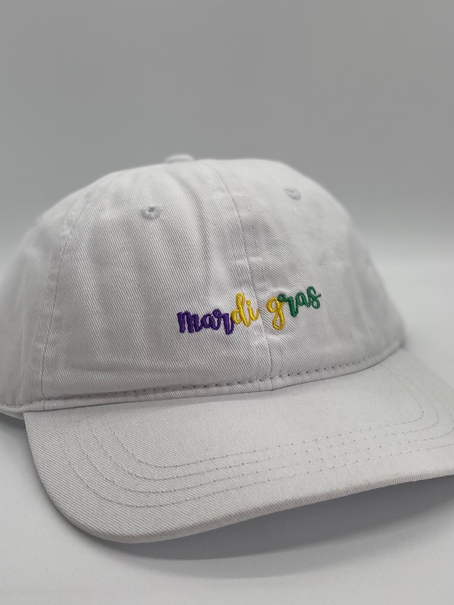 Mardi Gras Baseball Hat