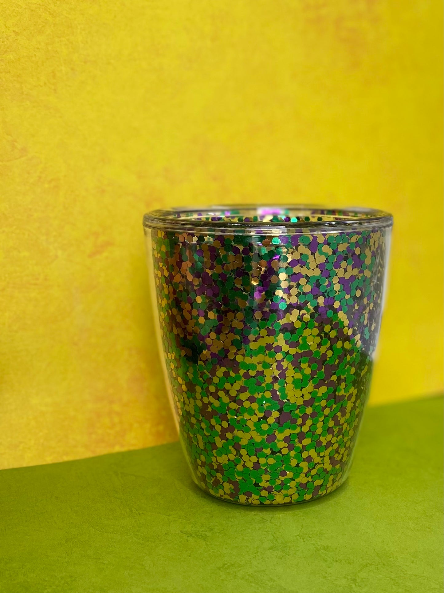 Acrylic Glitter Stemless Wine