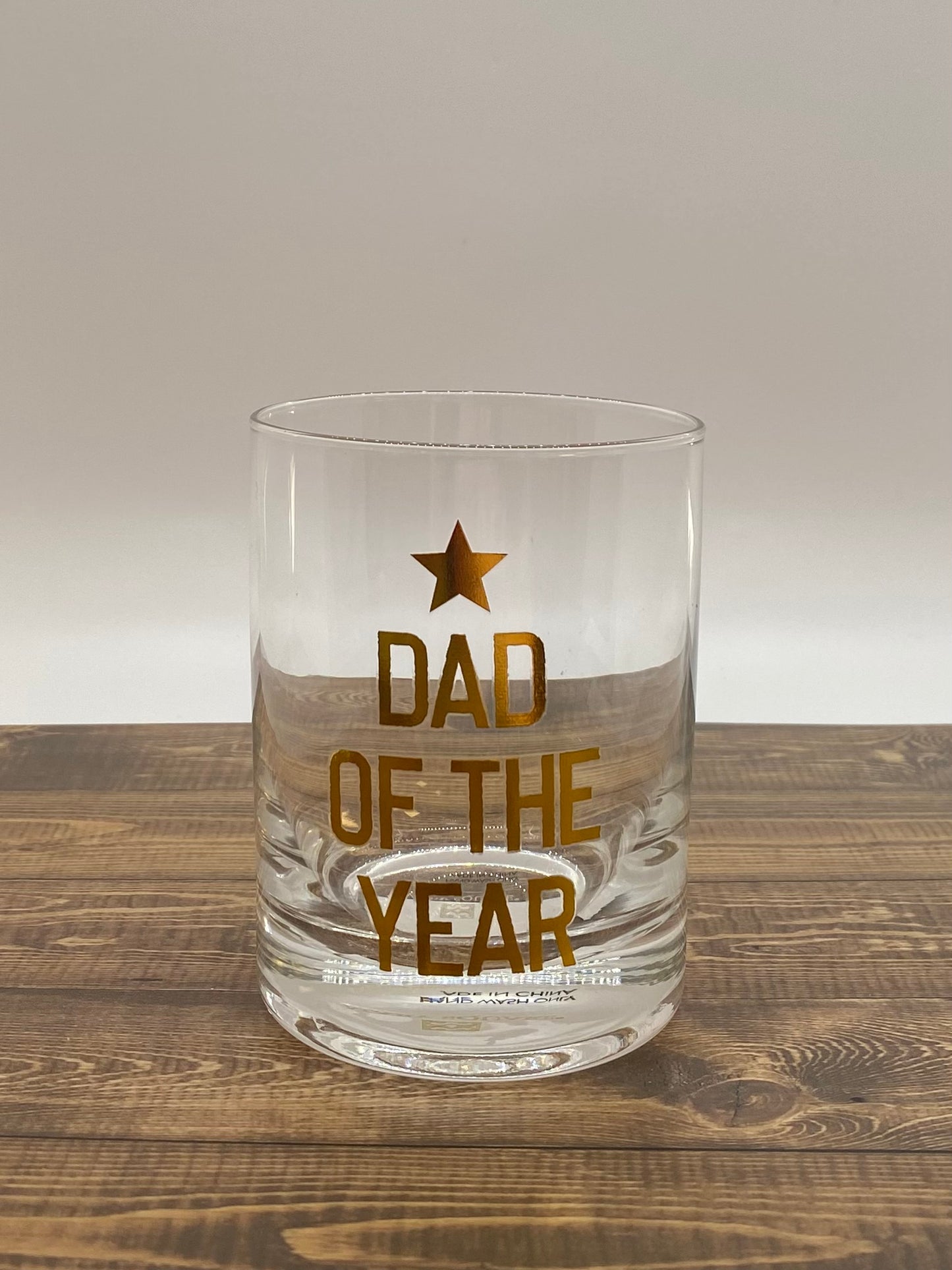 Dad of the Year Cocktail Glass