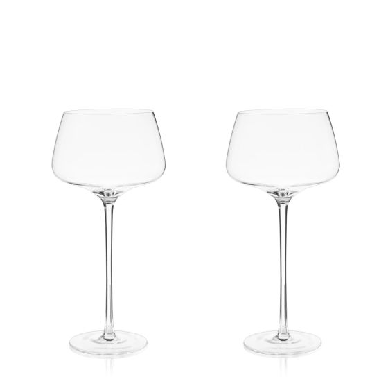 Angled Crystal Amaro Spritz Glasses by Viski®