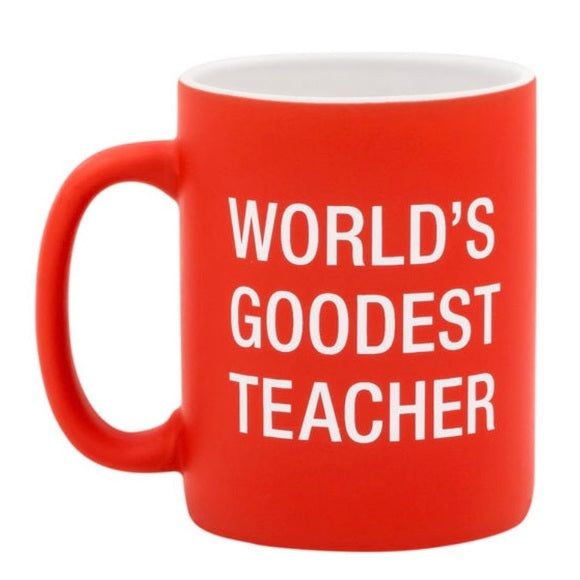 World's Goodest Teacher Mug