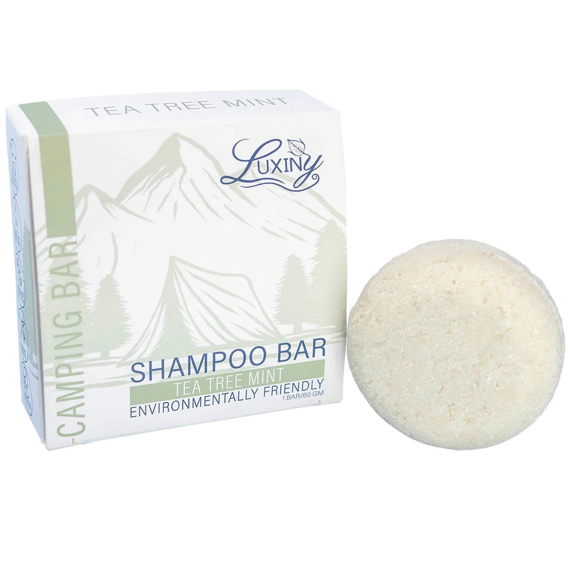 Tea Tree Mint Shampoo Bar - Camping Bar