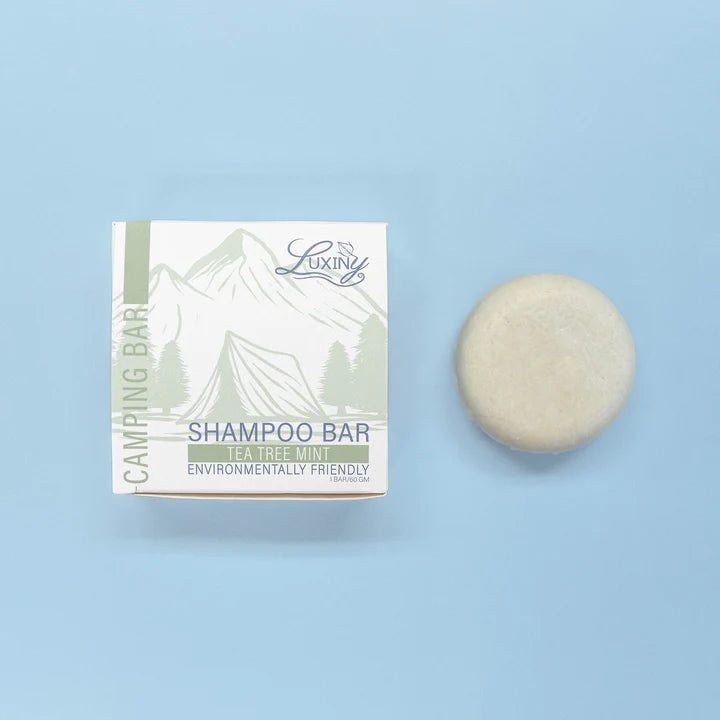 Tea Tree Mint Shampoo Bar - Camping Bar