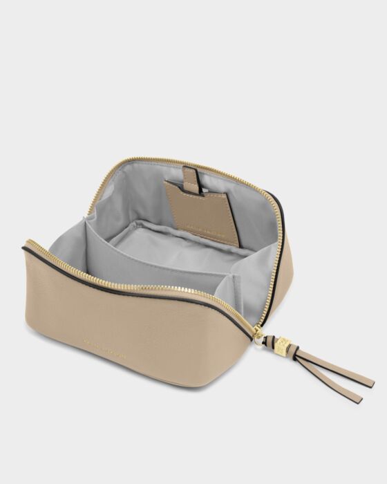 Fold-Out Mirror Makeup Bag