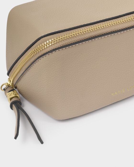 Fold-Out Mirror Makeup Bag