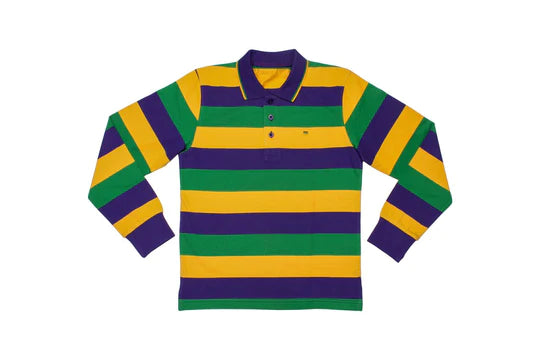 Youth Mardi Gras Rugby Long Sleeve