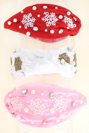 Snowflake Headband | 3 Colors