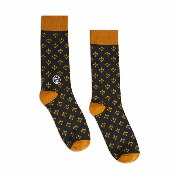 Black & Gold Socks