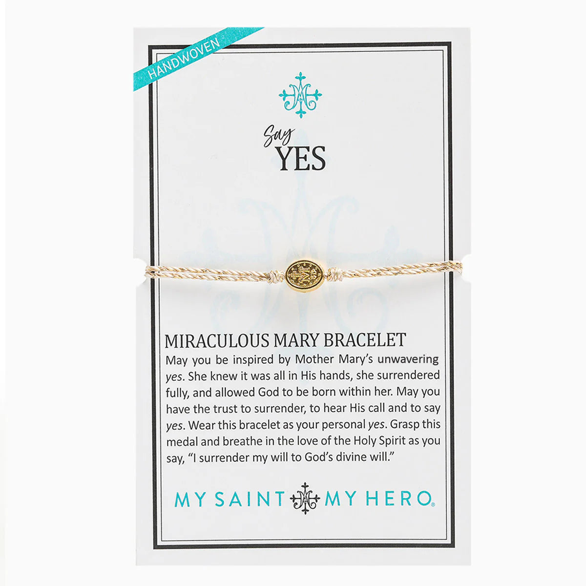 Say Yes Miraculous Mary Bracelet