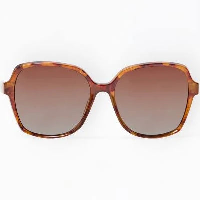 Haley Polarized Sunglasses | Brown Tortoise