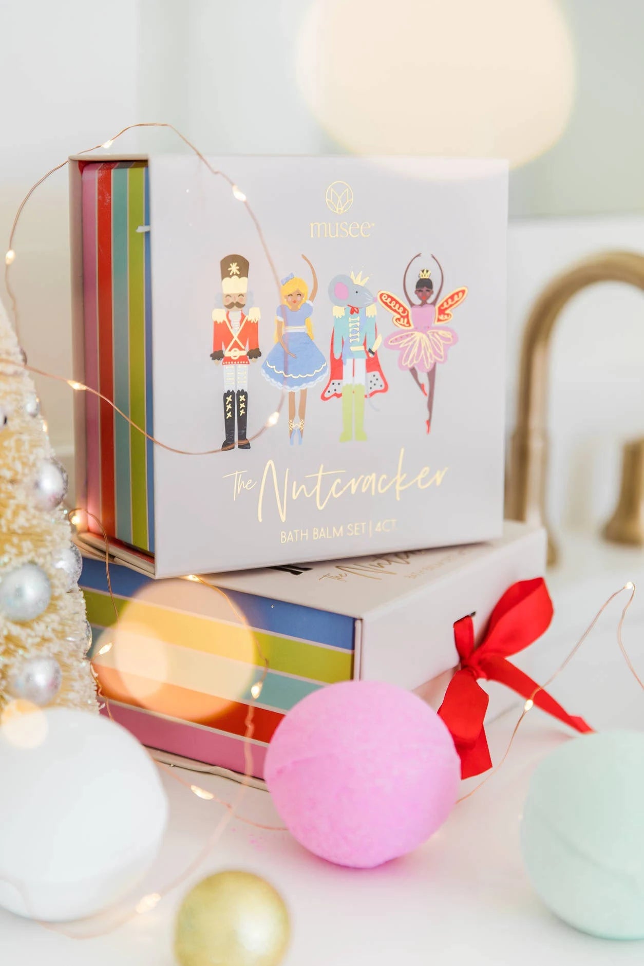 The Nutcracker Four Bath Balm Set