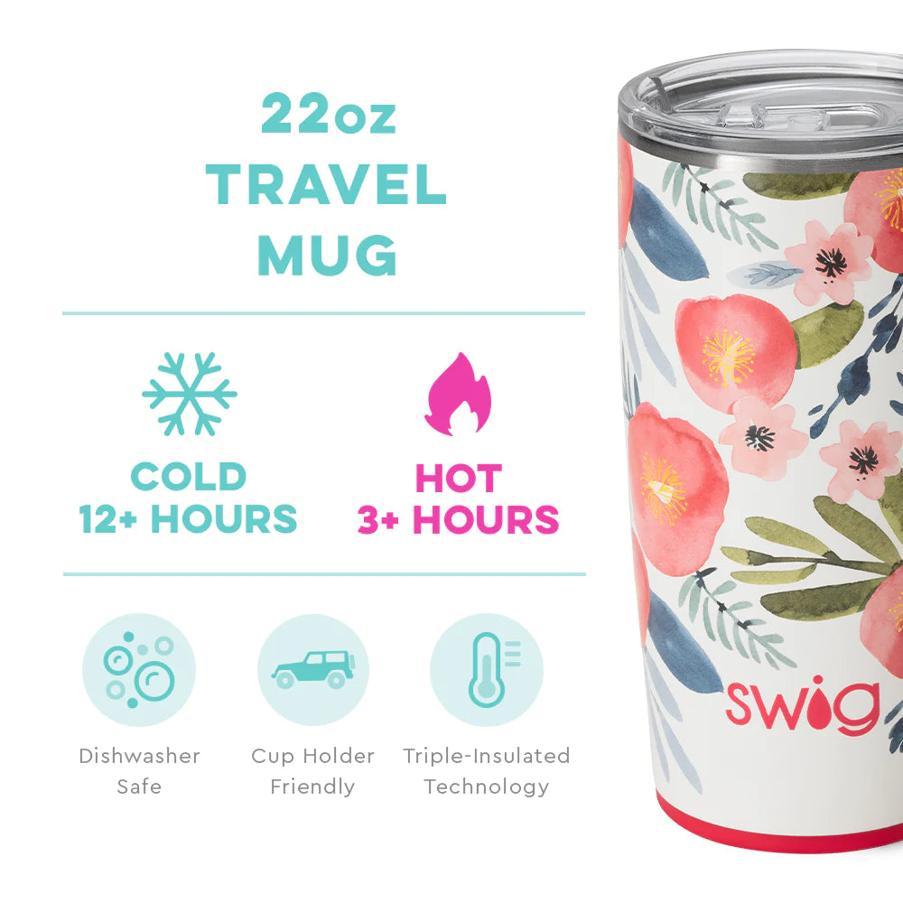 Poppy Fields Travel Mug (22oz)