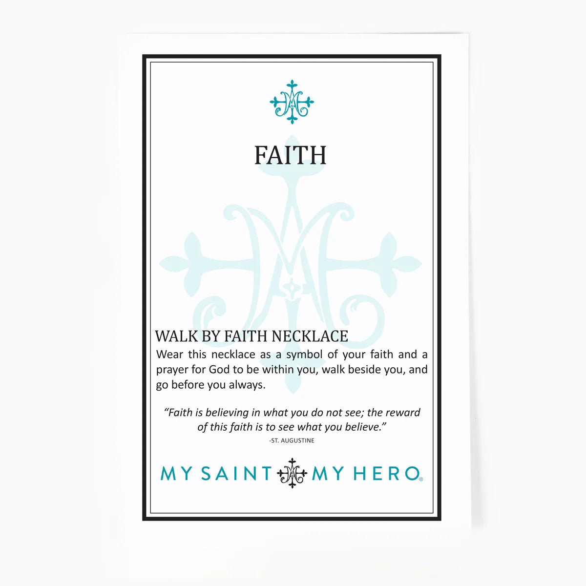 Walk by Faith Necklace