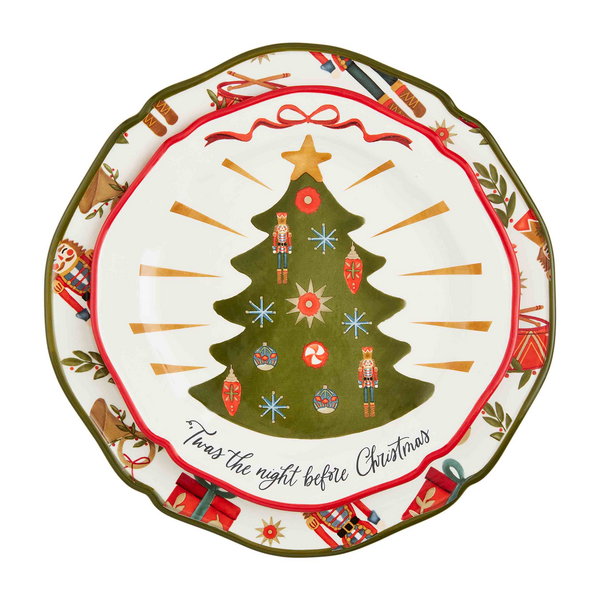 NESTED CHRISTMAS PLATTERS