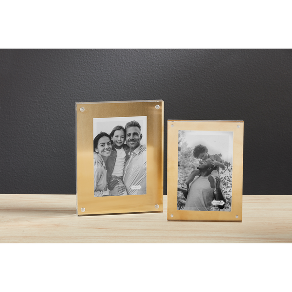 Brass Acrylic Frames