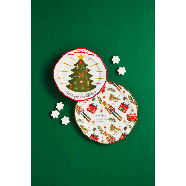 NESTED CHRISTMAS PLATTERS