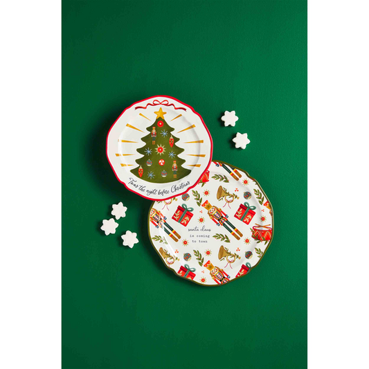 NESTED CHRISTMAS PLATTERS