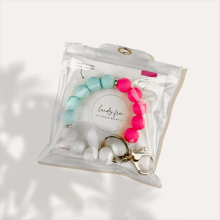 Pretty N' Pearl Hands-Free Keychain Wristlet