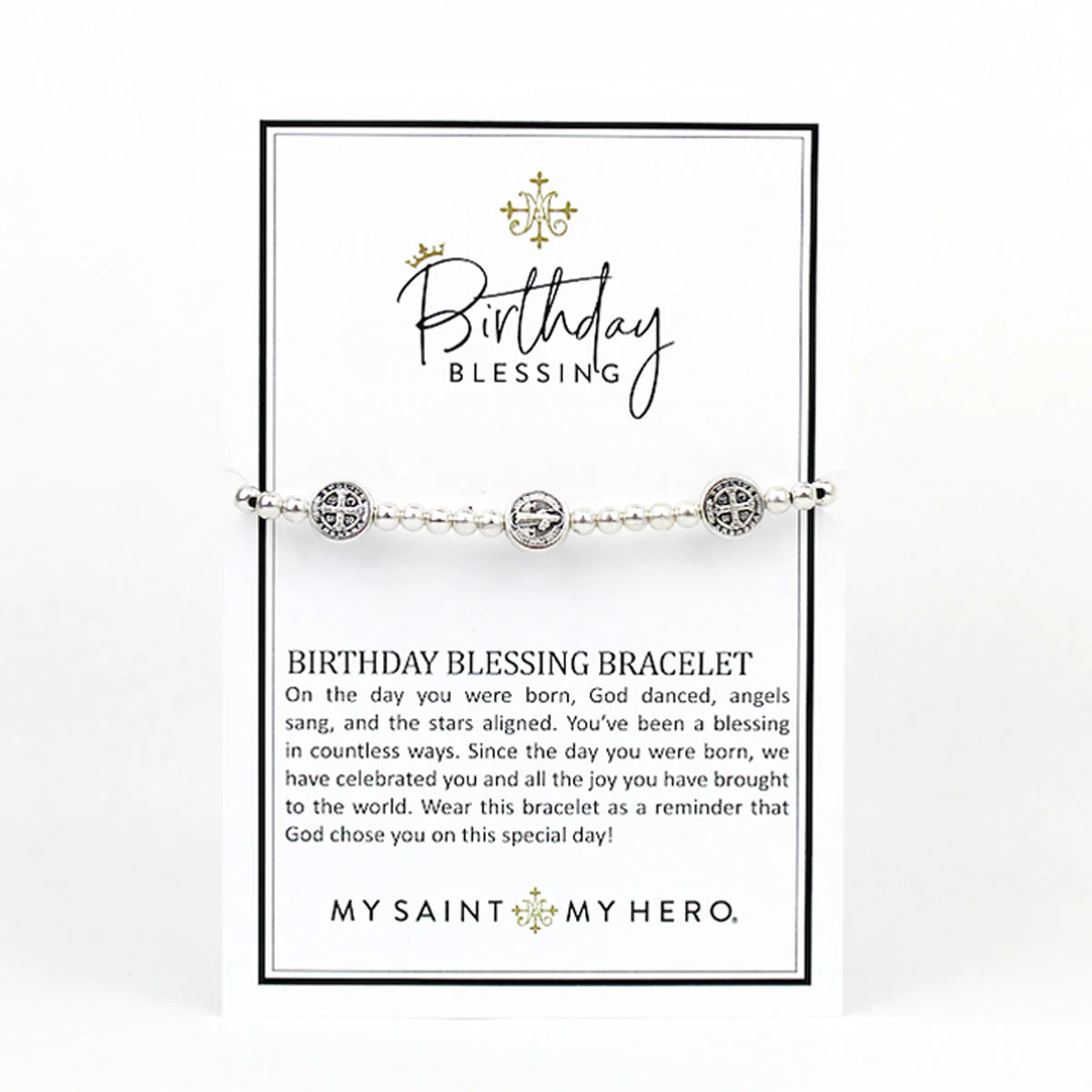 Benedictine Birthday Blessing Bracelet