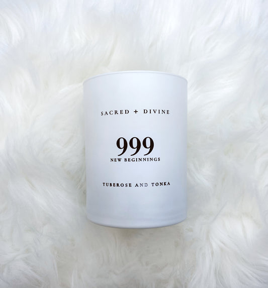999 Candle | New Beginnings