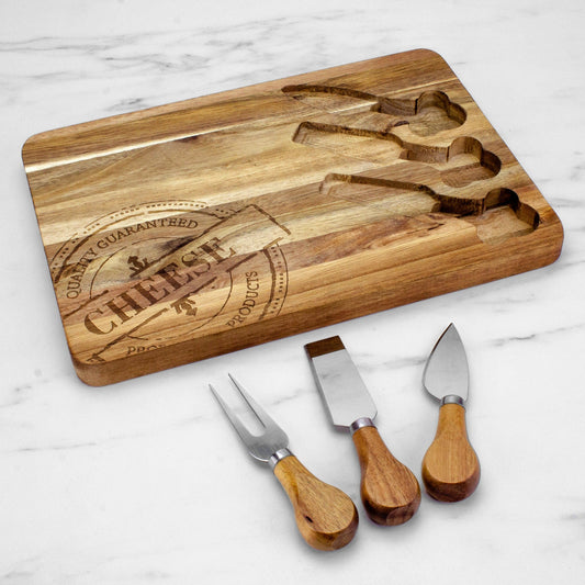 Cheese Serving Board Set
