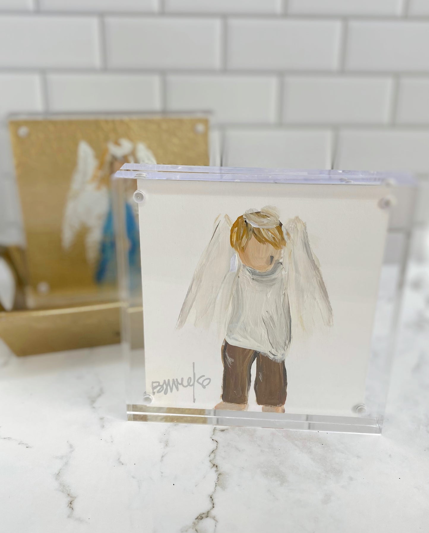 Boy Angel | White Background