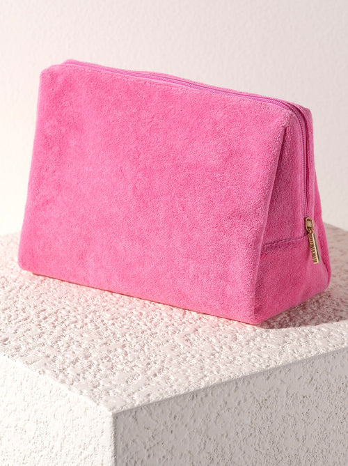 Terrycloth Zip Pouch