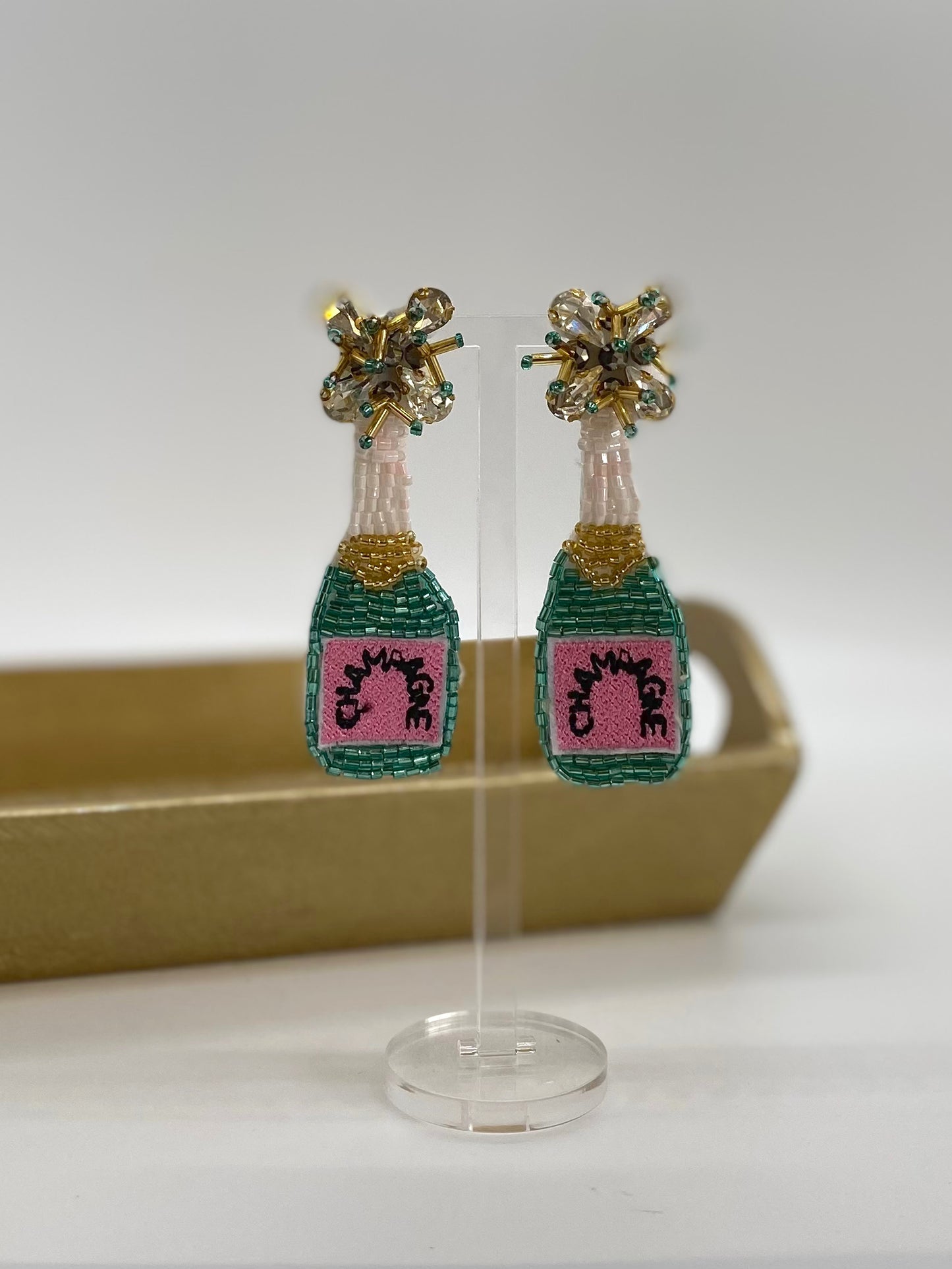 Champagne Glam Earrings