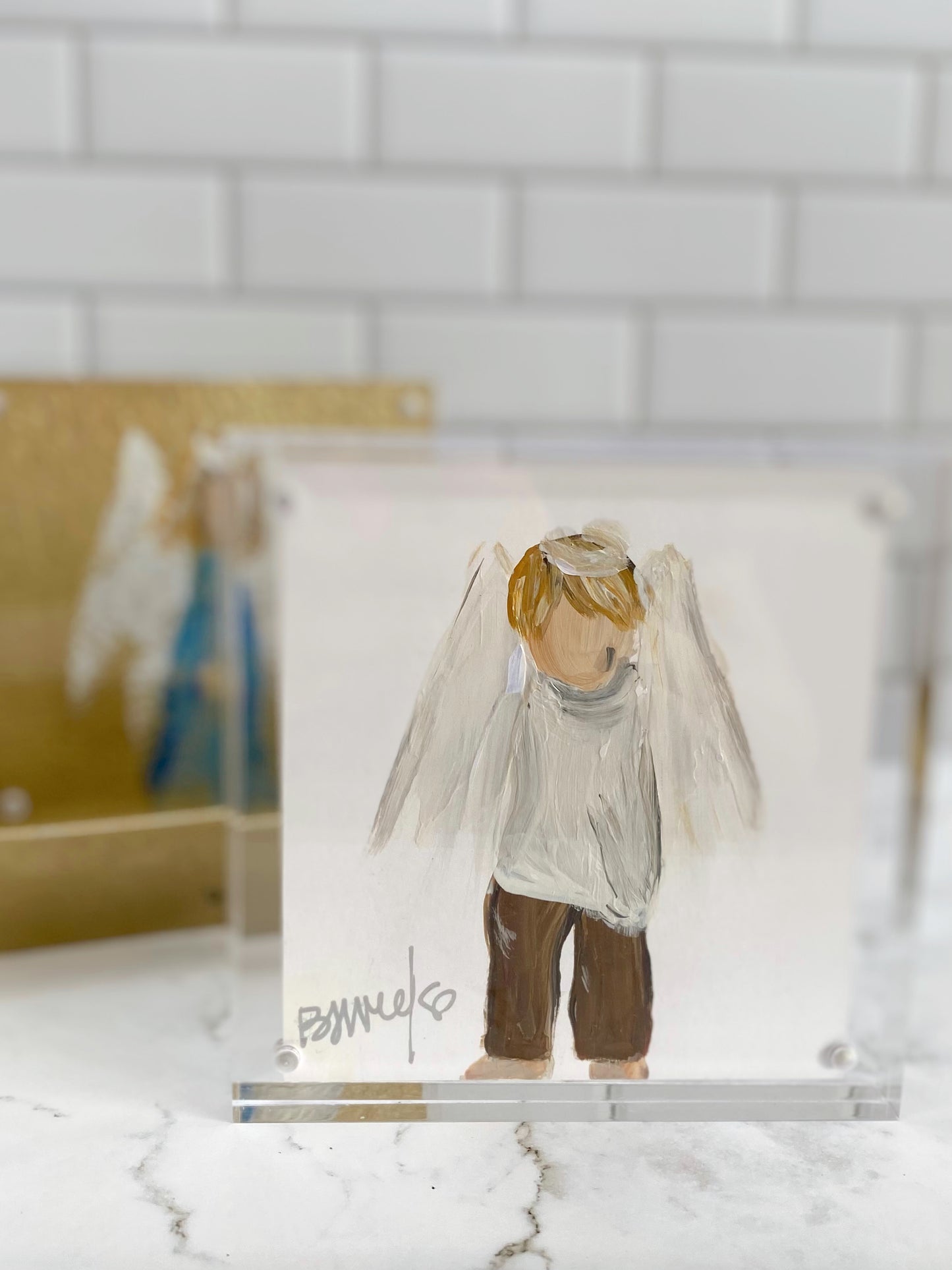 Boy Angel | White Background