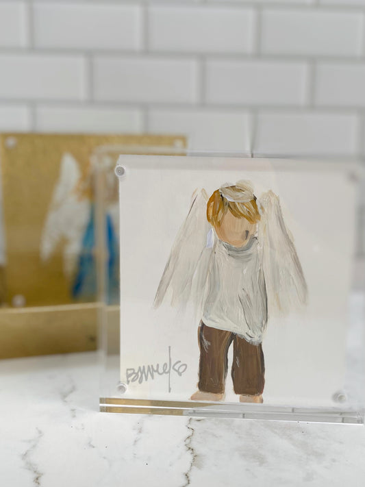 Boy Angel | White Background
